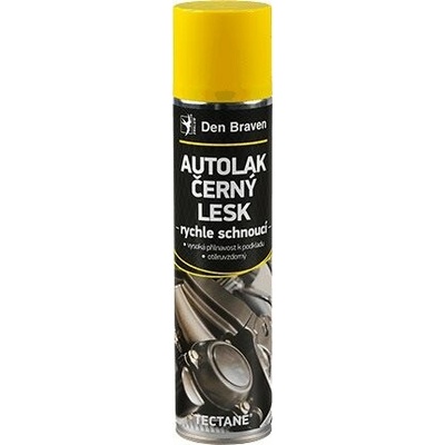 Den Braven Autolak čierny lesk 400 ml