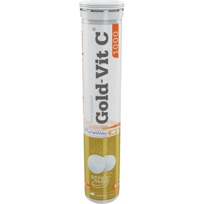 Olimp Sport Nutrition Gold Vit C 1000 / Effervescent [20 ефервесцентни таблетки] Лимон