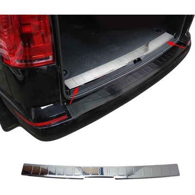 Omtec Nerez leštený vnútorný kryt batožinového priestoru VW T6 2015+ 1-dielne dvere