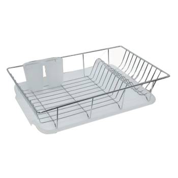 ECE METAL G-Стелаж за чинии 1ет. ПРОЗРАЧЕН 30x48x10cm. (90357-001-T) (0185100)