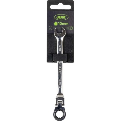 JBM klíč kombinovaný ráčnový FLEX 10 mm zrcadlový povrch 15217
