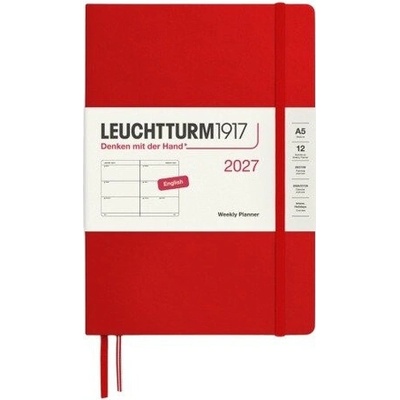 Cherry Medium A5 Týdenní 2027