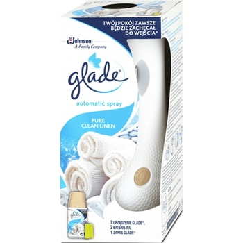 Glade Pure Clean Linen automatický osvěžovač vzduchu 269 ml