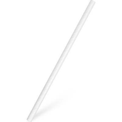 Wimex Bio Nature Jumbo 40922 papierová slamka 20 cm priemer 8 mm biela 20 ks