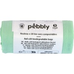 Pebbly Торби за отпадъци NBA243, комплект от 20 бр. , компостируем, Pebbly (PEBBNBA243)