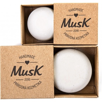 MusK Jemný dotyk tuhý šampón pre citlivú pokožku 40 g