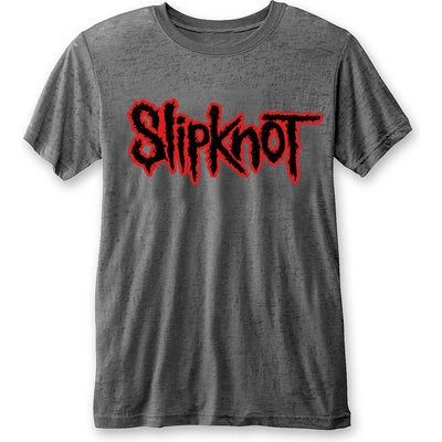 Slipknot tričko Logo šedé