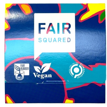 Image 1 of Fair Squared Smooth Fair Trade Vegan Condoms 1 pack
