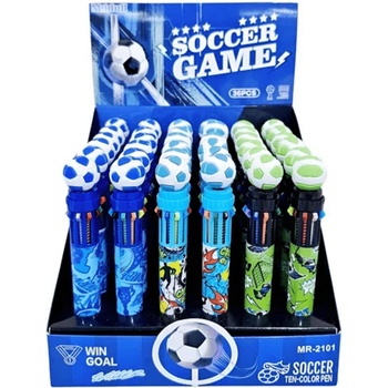 Химикал 10 цвята с футболна топка 7013