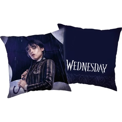 Jerry Fabrics Obojstranný vankúš Wednesday motív Rain 40x40