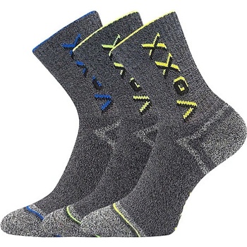 VoXX Chlapčenské ponožky Hawkik chlapec šedý melír