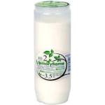 ZNICZPLAST Вложка за маслена свещ, горяща 3 дни, червена + бяла, 1 бр