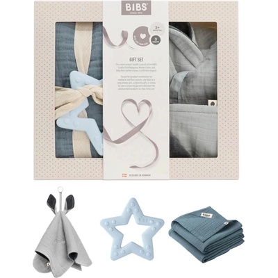 Bibs dárkový set střední Baby Blue