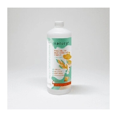 Natuty Prací gél na bielu i farebnú bielizeň bez vône 1 kg