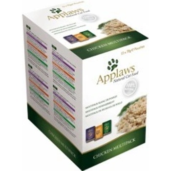 Applaws cat Kuřecí výběr 12 x 70 g