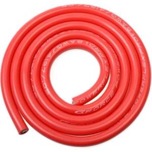 Revtec Кабел със силиконова изолация Powerflex 8AWG червен (1м)