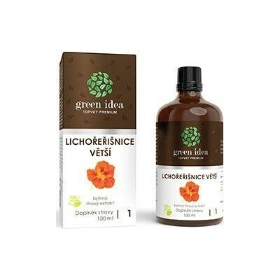 TOPVET Kapucínka väčšia tinktúra-kvapky 100 ml