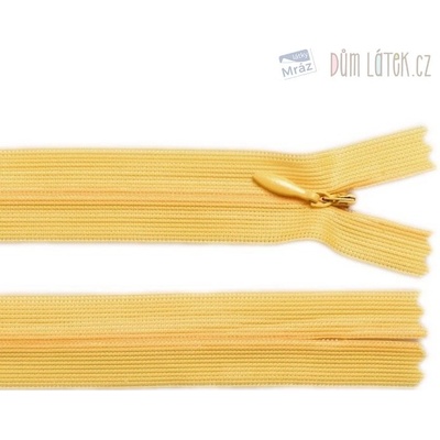 Zips skrytý nedeliteľný, dĺžka 18 cm