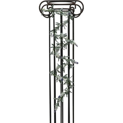 Umělá Kvetoucí girlanda bílá, 180cm