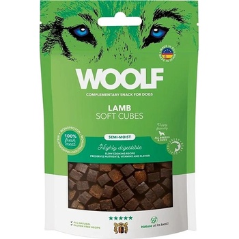 Woolf Soft Cubes Lamb/jahňa 100 g