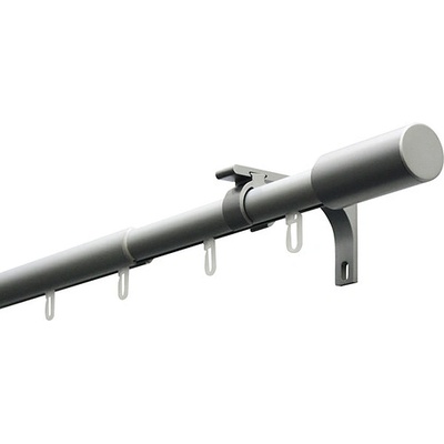 GARDINIA КОРНИЗ РАЗТЕГАЕМ gardinia ПАРОС 190-360см СРЕБРО (36196)