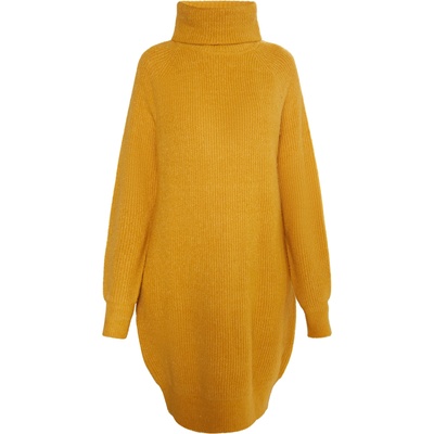 usha Плетена рокля жълто, размер XL