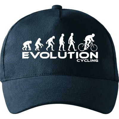 Evolúcia cyklistiky so zahnutým šiltom a mosaznou sponou Tmavomodrá takmer čierna