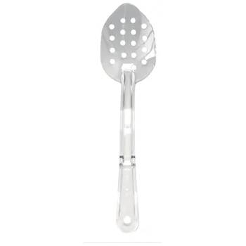 Image 1 of ALKAN AN-Лъжица за сервиране перфорирана ПОЛИКАРБОНАТ 34sm ПРОЗРАЧНА(PDF322L) (0136381)