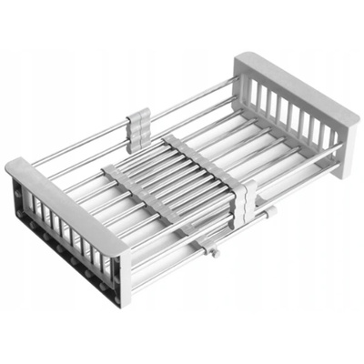 Mexen телескопична кухненска отцедница с регулируема ширина, сива - (660730-71)