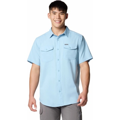 Columbia Utilizer II Solid Short Sleeve Shirt Размер: L / Цвят: светло син