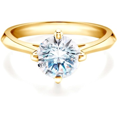 SAVICKI Годежен пръстен The Light: злато, лабораторен диамант