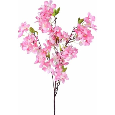 Umelá vetvička Čerešňa 90cm ružová