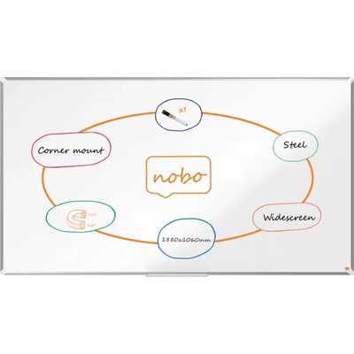 Magnetická tabule Nobo Premium Plus 1880 x 1060 mm