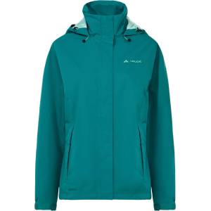 Vaude Дамско водоустойчиво яке Vaude Women's Escape Light Jacket Waterproof jacket - Fjord Green - размер 46 (EU) (102-0336-6317)