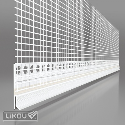 Likov lišta LX-H parapetná napojovacia flexibilná 2 m (157.20) 1 ks