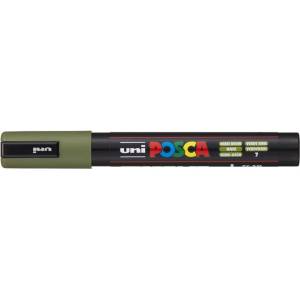 uni Декоративен маркер, 1, 8-2, 5 мм, UNI "Posca PC-5M", каки 300053000 (300053000)
