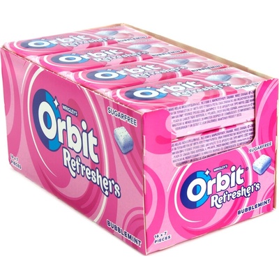 Orbit Refreshers Bubblemint žvýkačky 17,9 g