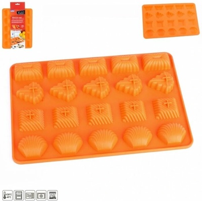 Plastimex forma pracky 20-MIX-silikon 28,5x21x1,5cm oranž