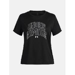 Under Armour Момичешка тениска Under Armour Tech Varsity Graphic SS-BLK Under Armour | Cheren | Момичешки | XS