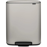 Brabantia Кош за смет Brabantia Bo Pedal 60L, Soft Grey (35948224)