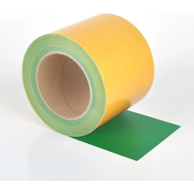 Univerzální podlahová páska WT-5125 – PVC, světle zelená, 100 mm × 10 m