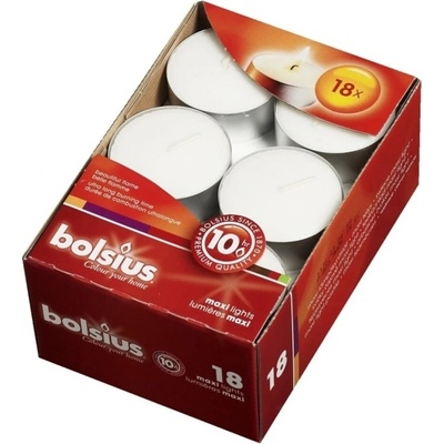 Čajová svíčka Bolsius 18 ks 10 hod (22x57 mm)