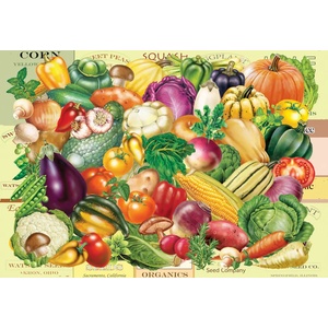 Grafika Art Puzzle - Puzzle Gardener's Bounty - 1 000 piese