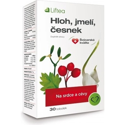 Liftea Hloh jmelí česnek 30 tablet – Zbozi.Blesk.cz