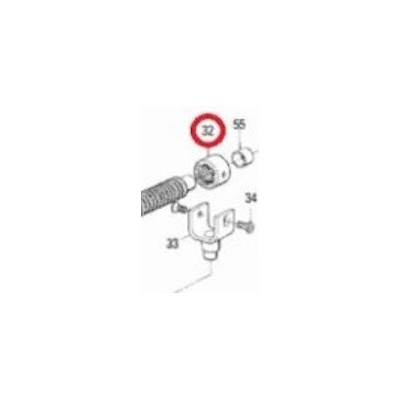 Matice 20 x 20 5P pro pohon Pluto5015 - PMDCD1.8003