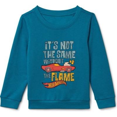 Tchibo detská mikina Hot Wheels Kinder petrol