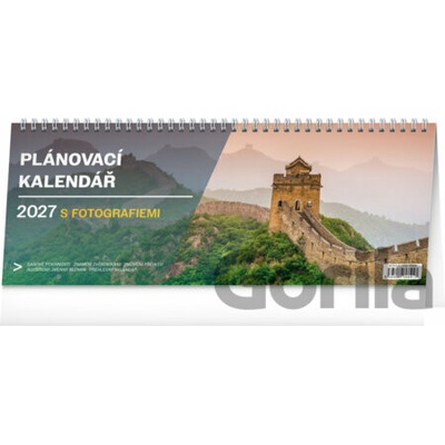 Plánovací s fotografiemi stolní autor neuvedený 2027