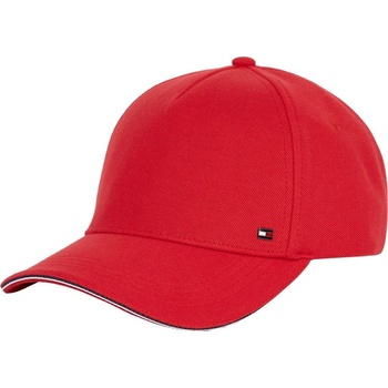 TOMMY HILFIGER Elevated Corporate Cap AM0AM07346 Červená