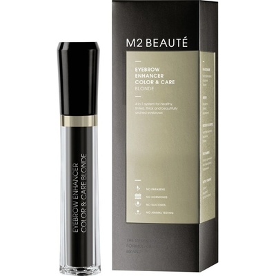 M2 Beauté Color & Care Eyebrow Enhancer gél na obočie 4 v 1 Blonde 6 ml