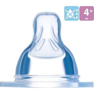 Mam cumlík na fľašu nevylievací natural 1 ks transparentni